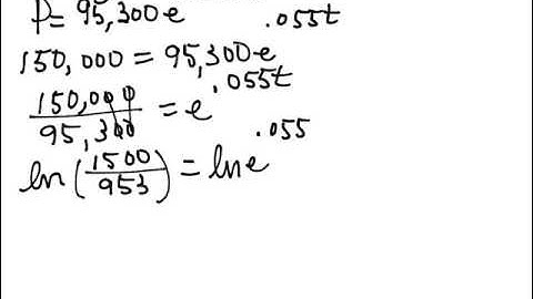 Ls3.5 Video 1: Applications of Exponential Equations 1