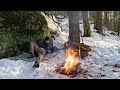 Camping En Solo Dans La Neige Sans Abri mp3
