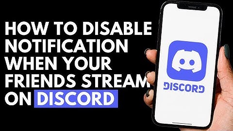 How To Disable Notification When Your Friends Stream on Discord | Discord Tutorial