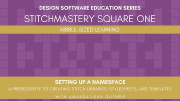 Setting Up a Namespace in Stitchmastery