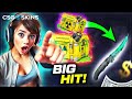 CSGOSKINS HUGE CASE BATTLE WIN! 5X PROFIT IN JUST ONE ROUND!!! Csgoskins Promo Code 2025