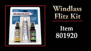 Flitz Polish and Cleaning Kit - for swords, knives, armor and guns