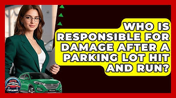 Who Is Responsible For Damage After A Parking Lot Hit And Run? - Auto Coverage Explained
