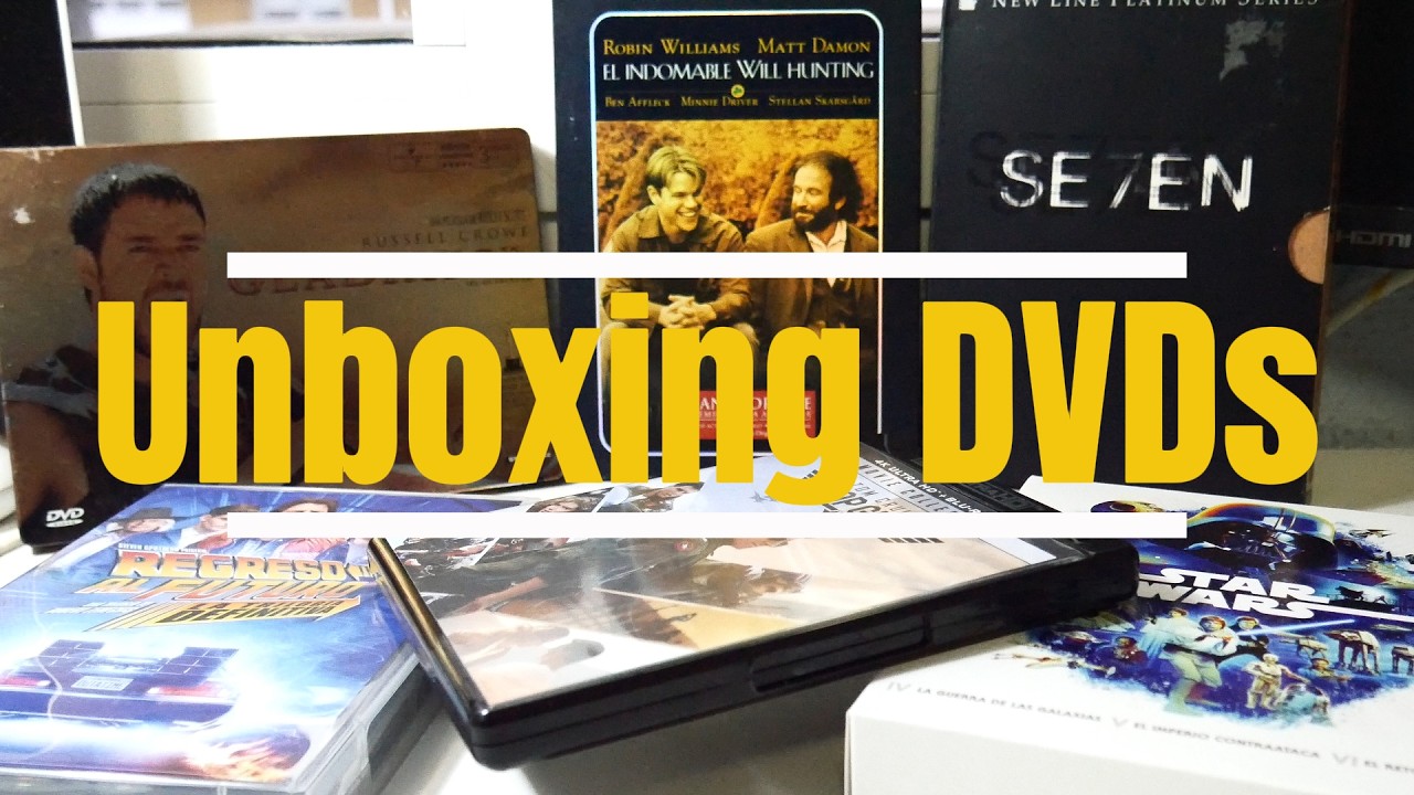 Unboxing DVDs