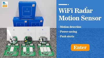 eWeLink Smart WiFi Light Switch with Built-in Motion Sensor