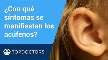 ¿Cuáles son los tres síntomas del tinnitus?