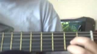 Video thumbnail of "comment jouer à la guitare : les portes du pénitencier"