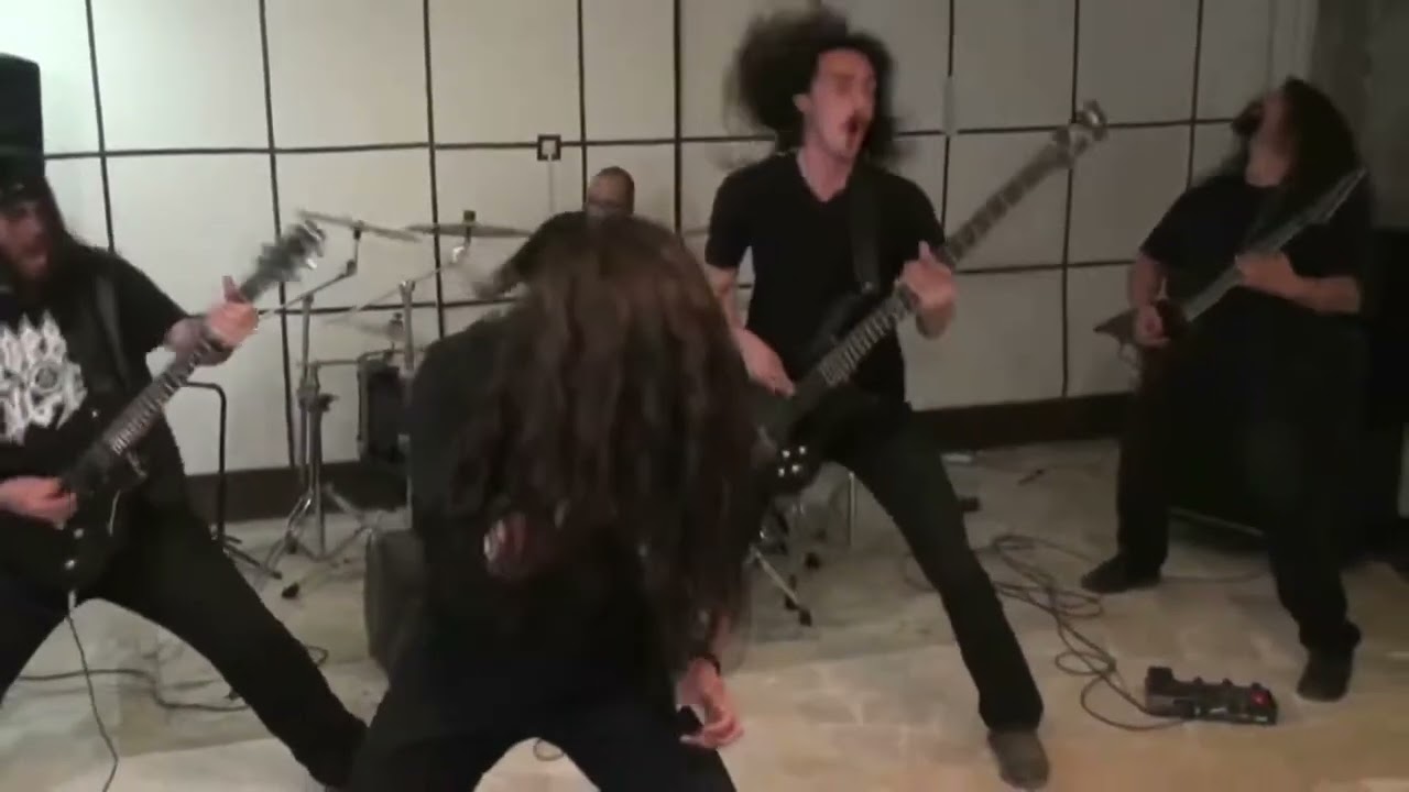 History of Metal In Iran  ( ARSAMES - rehearsal 2014 )