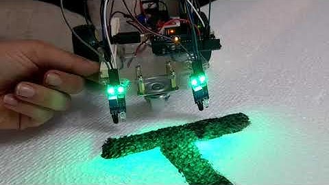 Como armar circuito Seguidor de línea con sensores infrarrojos y controlador L298N