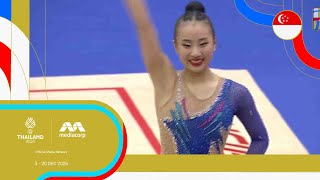 Mikayla Yang & Pebbyl Ang | Women's Ind All Arnd Prelim Clubs | Rhythmic Gymnastics | SEA Games 2025