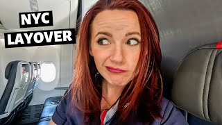 New York City Layover // Flight Attendant Life // A Day in the Life of a Flight Attendant