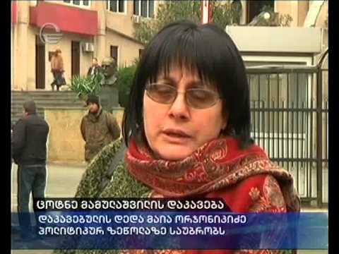 ცოტნე მამულაშვილის დაკავება