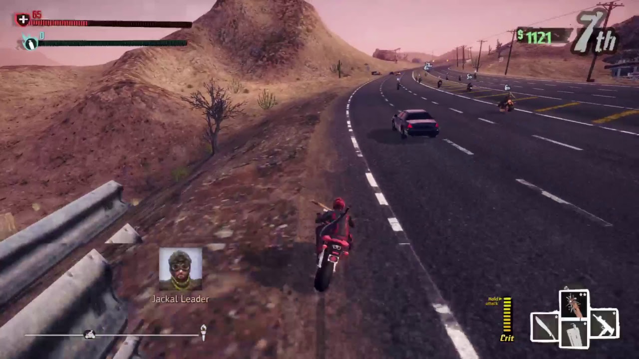 PS4 Road Redemption (Road Rash) YouTube