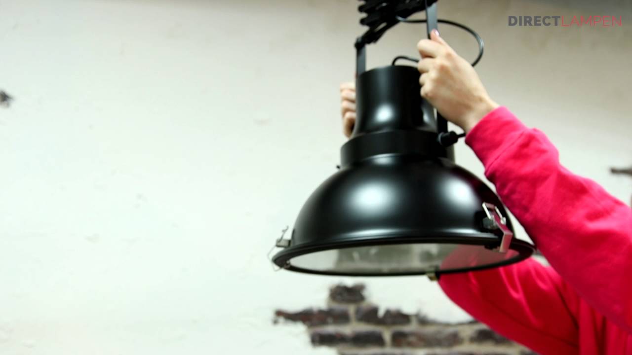 Zwarte schaarlamp Oxford - Lumidem - Directlampen