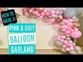 Pink & Grey Balloon Garland | AMAZON Balloon Kit