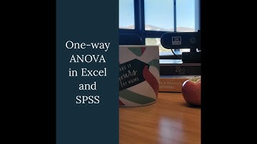 Analysis of variance illustration in Excel and SPSS