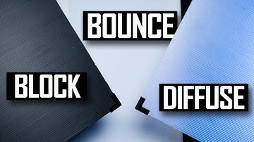 Better Lighting for Your Videos: Flags, Bounce, Diffusion