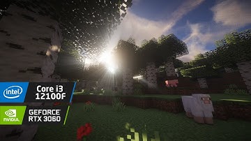 i3 12100F & RTX 3060 | Minecraft 1.19.2 | Shaders test | 1920x1080