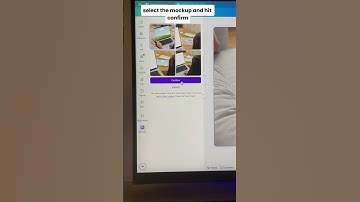 Making mockups is that easy in canva!😉🙌🏻