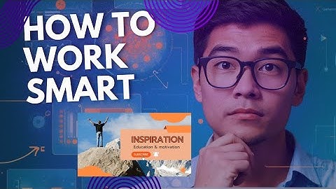 How to work smart / sucess with smart work/ 