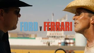 FORD v FERRARI (2019) - Ken Miles (Christian Bale) Throws A Wrench At Shelby (Matt Damon) Scene