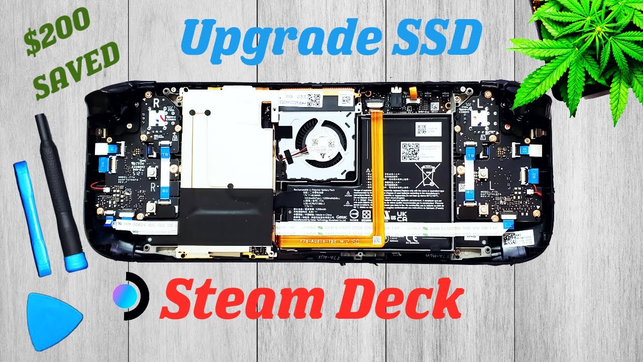 How to Upgrade Steam Deck 64GB eMMC to 512GB NVMe SSD Save $200!!  YouTube