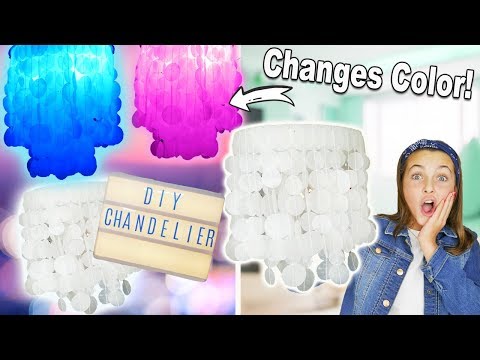 How To Make A Chandelier | BEST Room Decor Ideas For Teens