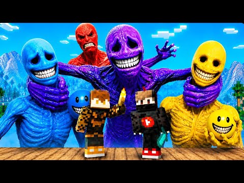 VERITY VS FALSITY And MANIPULITY Horror Mod In Minecraft..!