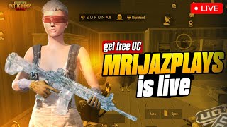 Thank You😍for 90K /MRIJAZPLAYS IS LIVE | GET FREE UC PUBG MOBILE