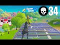 High Elimination Solo vs Squads Win Gameplay Full Game Season 6 (Fortnite Ps4 Controller)