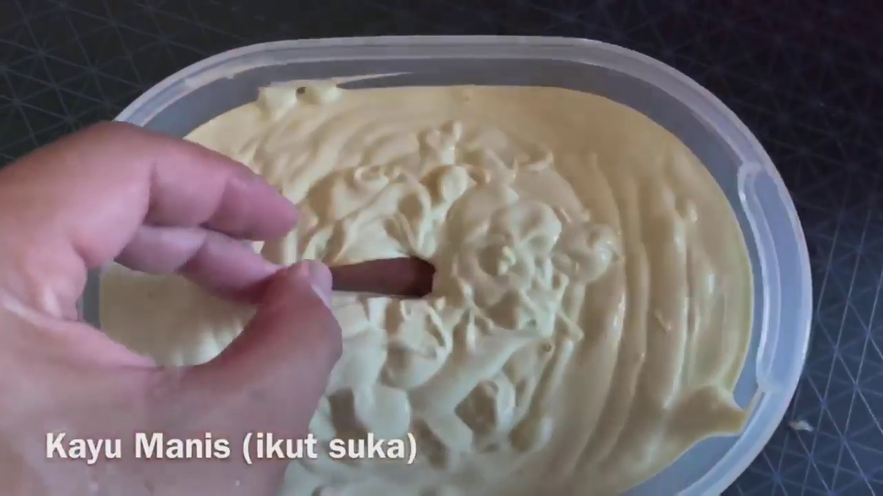 CARA MEMBUAT AISKRIM KAYU MANIS - YouTube