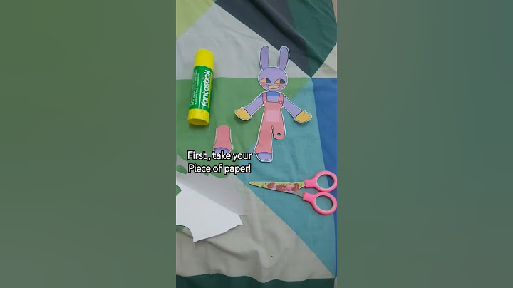 || Paper doll tip! || tags; #antizoo #jax #tadc #papercraft #paperdoll #tips