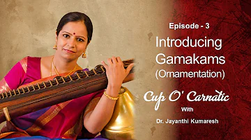 Dr. Jayanthi Kumaresh - Cup O' Carnatic - Episode 3 - Introducing Gamakams