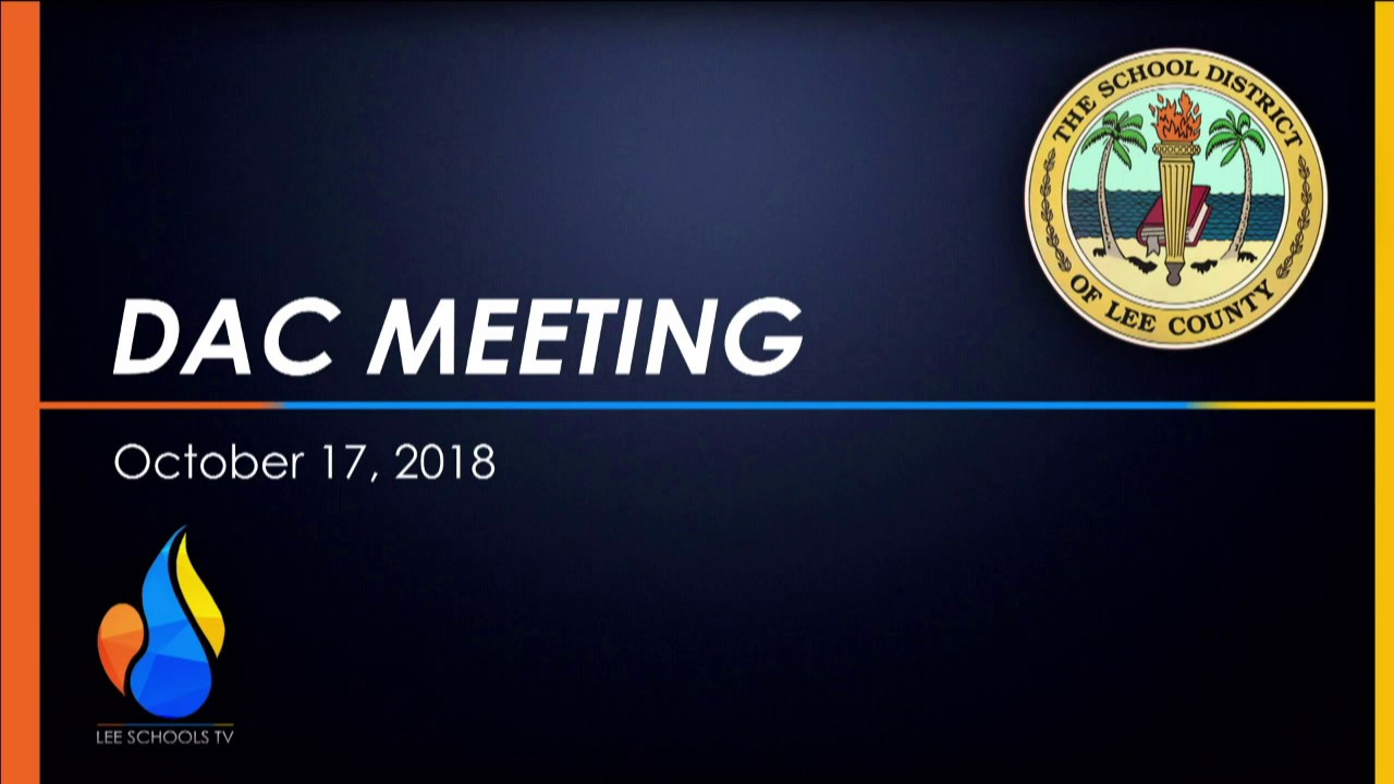 public surplus DAC Meeting: October 17, 2018