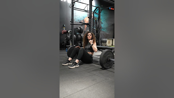 hip thrust con barra