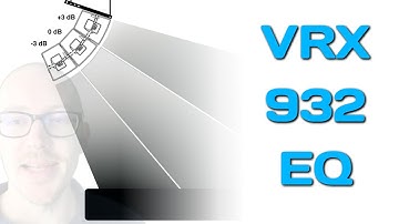 What do the EQ switches on the back of a VRX932 really do?