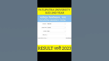 b.ed result 2023 second year