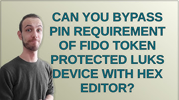 Security: Can you bypass PIN requirement of FIDO token protected LUKS device with hex editor?