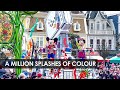 A million splashes of colour in disneyland paris multicam  disney symphony of colours 2024