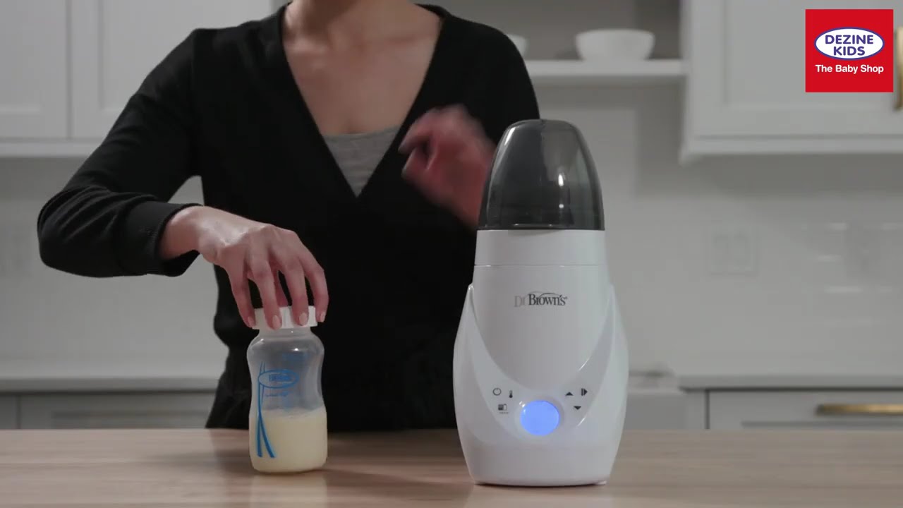Dr. Brown's Deluxe Bottle Warmer and Sterilizer | How to use & Review | Dezine kids - The Baby Shop