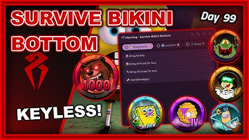 🔥 NEW SURVIVE BIKINI BOTTOM SCRIPT 🔥 AUTO FARM, BRING ALL, ESP, TELEPORT 🔥 ROBLOX GUI