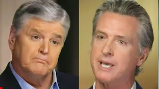 Gavin Newsom Squares Off With Sean Hannity