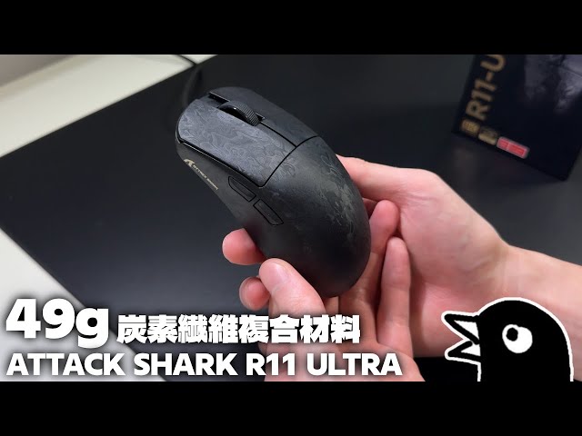 This carbon fiber mouse is incredibly well-made. Its artistic