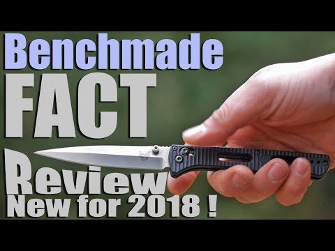 Benchmade Fact knife Review.  One of Benchmades best new Every Day Carry knives for 2018
