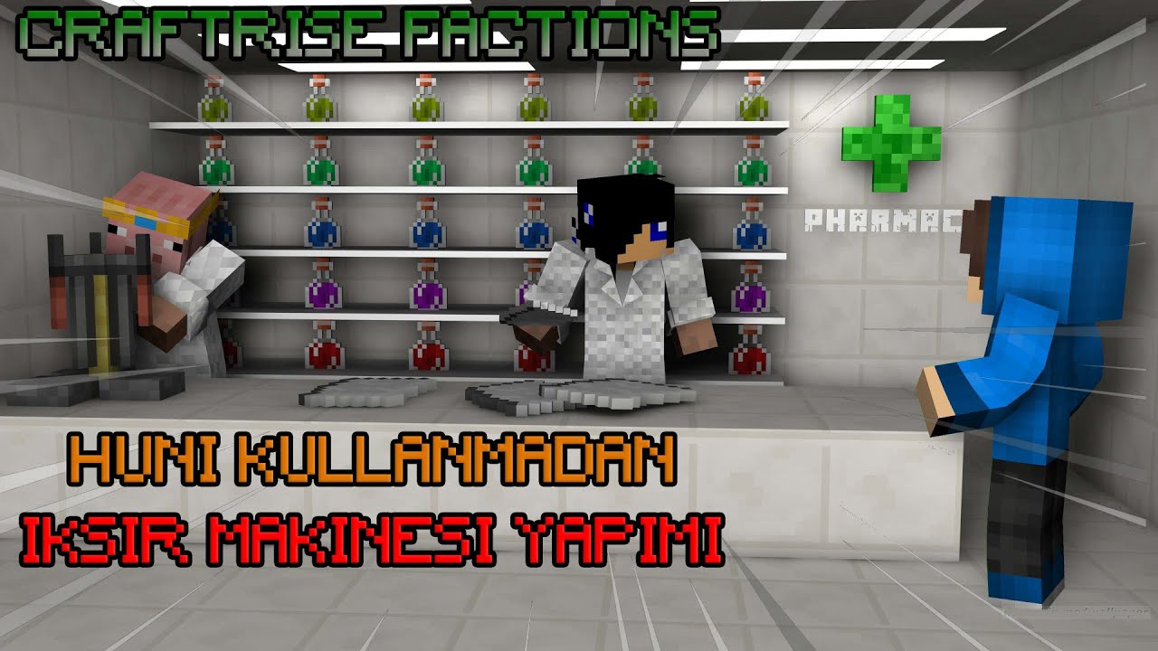 HUNİ KULLANMADAN İKSİR MAKİNESİ YAPIP PARA KASMAK - CraftRise Factions