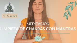 Meditación para limpiar chakras con mantras y sonidos