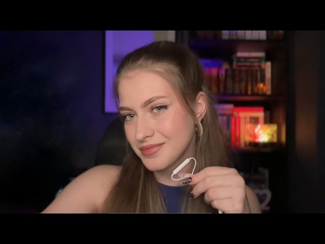 ASMR whisper ramble about stuff + a few triggers °.•☆•.°