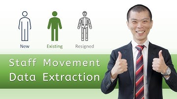 HR Data Analysis - Finding Staff Movement Between Two Excel Files | Excel Sifu