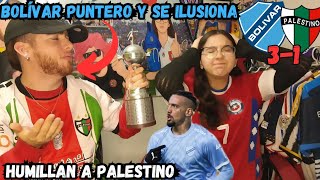 Bolívar vs Palestino 3-1 | Reacción de Hinchas | Copa Libertadores 2024
