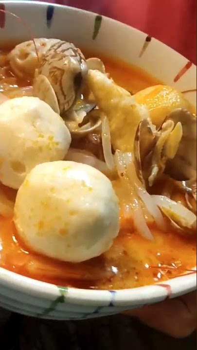 Singapore Laksa/ Sobrang Sarap Subukan Mo #Laksa #food #seafood